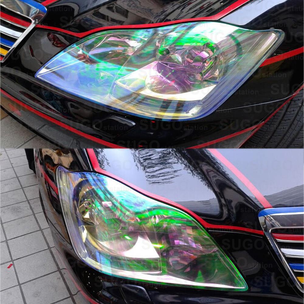 Neo Pearl Colorful Chameleon Headlight Taillamp Fog Tint Film Wrap Roll 12"x48" eBay