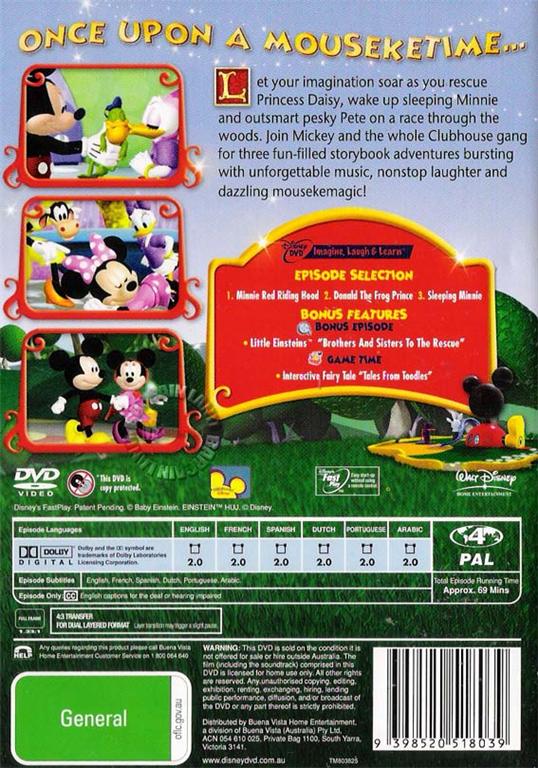 MICKEY MOUSE CLUBHOUSE: Storybook Surprises : NEW DVD | eBay