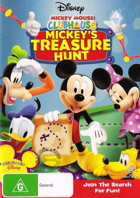 Mickey Mouse Clubhouse: TREASURE HUNT=NEW Disney R4 DVD | eBay