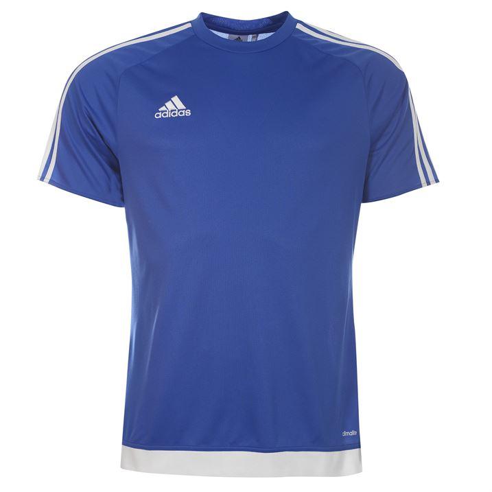 adidas 3 Stripe Estro T Shirt Mens Adidas Climalite Training Top All ...