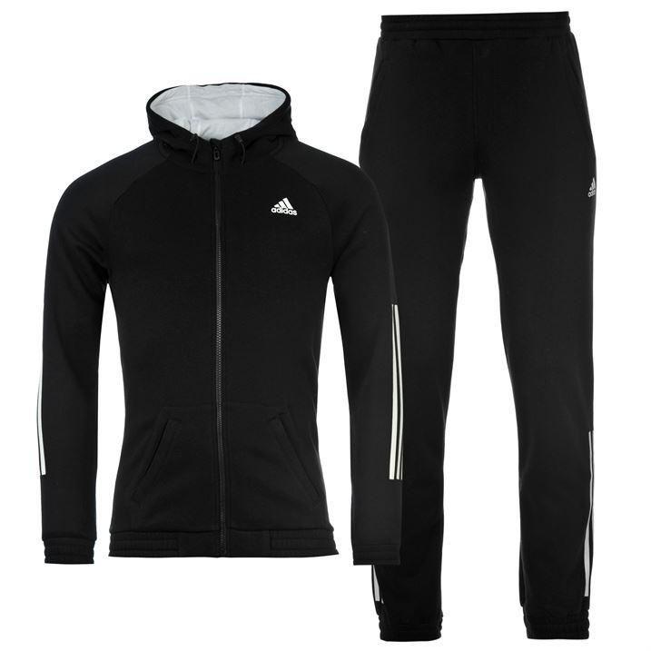 adidas 3 Stripe Jogging Suit Mens Tracksuit Running Gym Fitness ~All ...