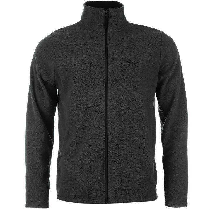 Pierre Cardin Full Zip Micro Fleece Jacket Mens Lightweight ~All Sizes ...