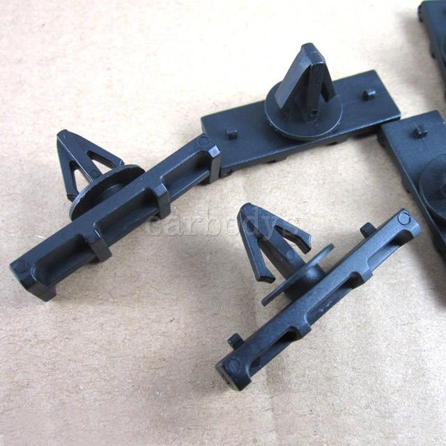 30x Bumper Fender Clip Blk Nylon Retainer Plastic Rivet For Jeep JK 68039280-AA