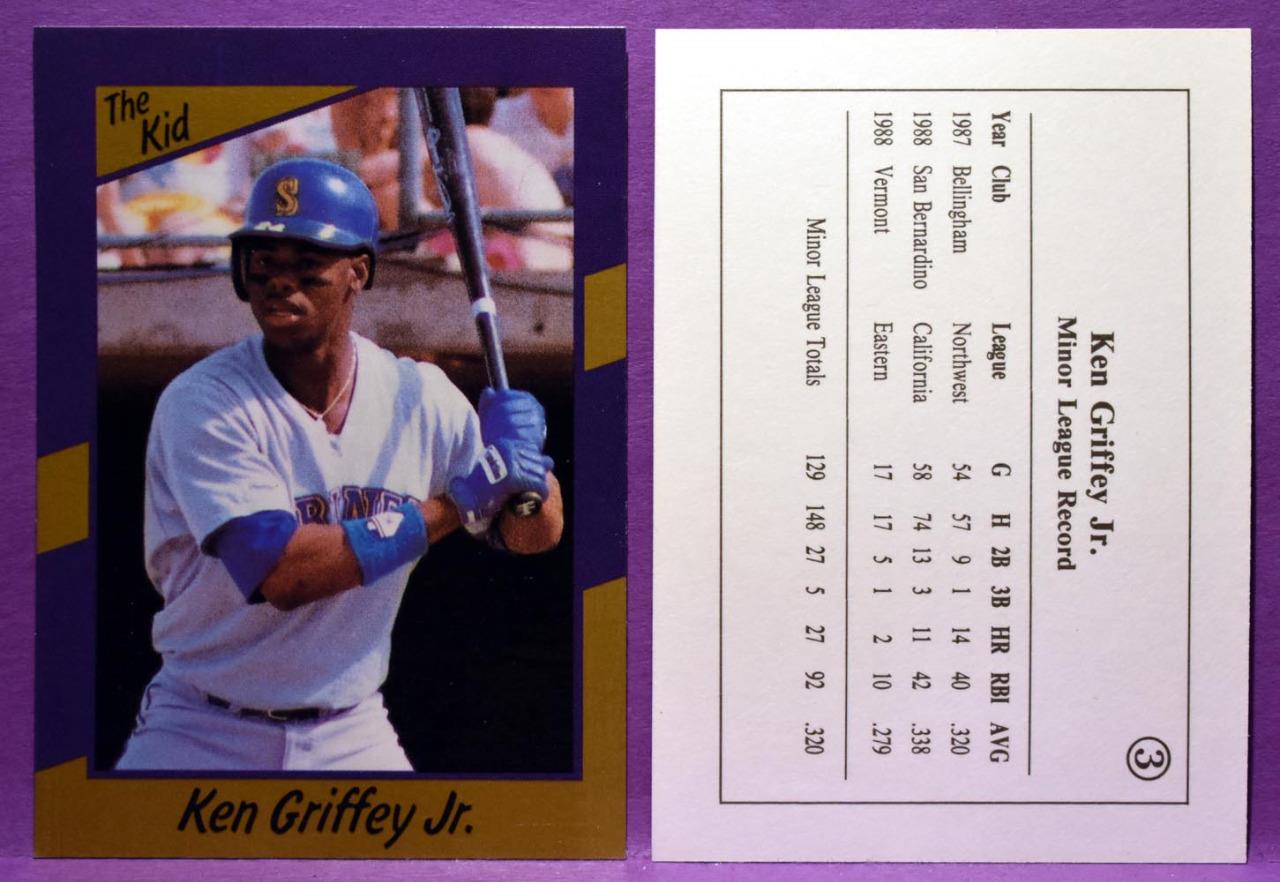 Ken Griffey Jr Seattle Mariners Vintage Promo Cards Choose Your Design-image