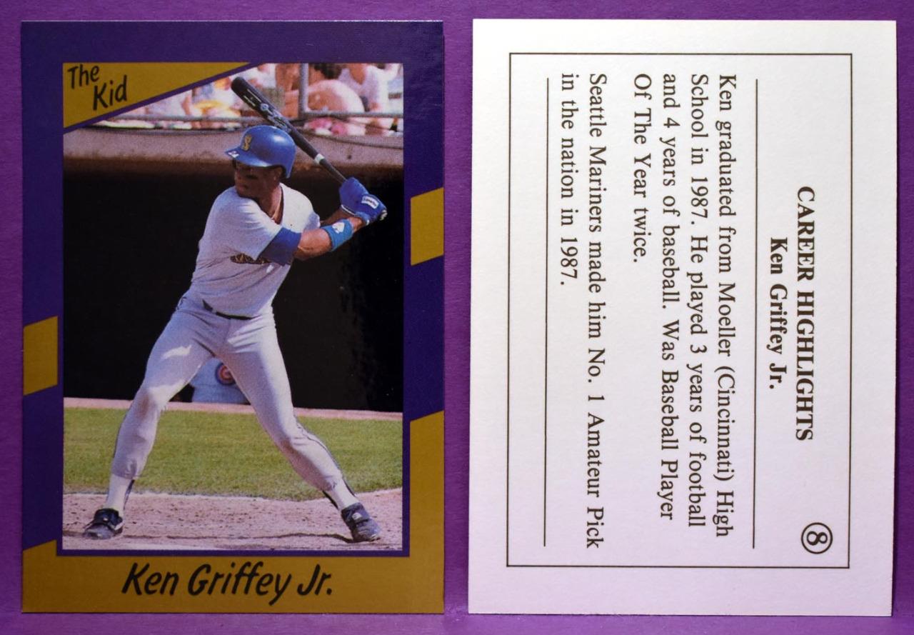 Ken Griffey Jr Seattle Mariners Vintage Promo Cards Choose Your Design-image