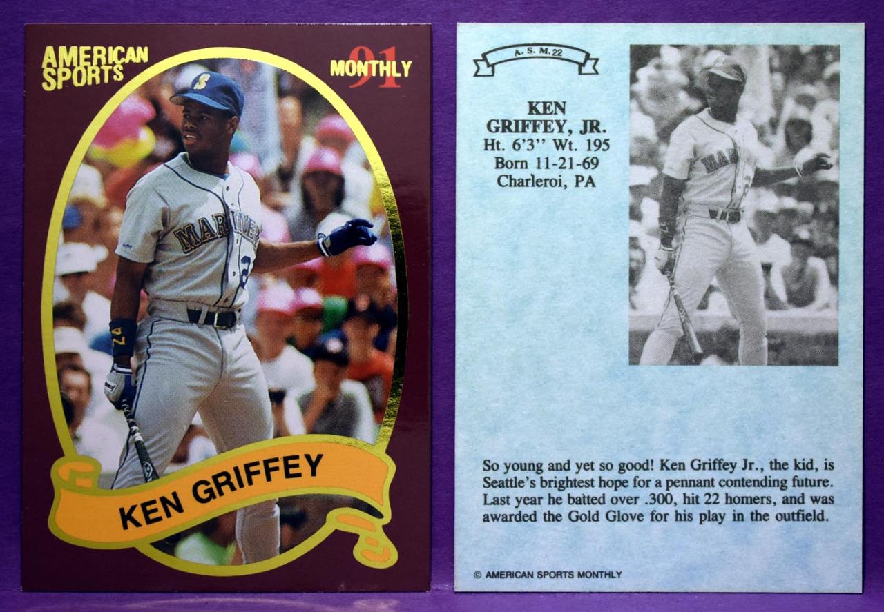 Ken Griffey Jr Seattle Mariners Vintage Promo Cards Choose Your Design-image