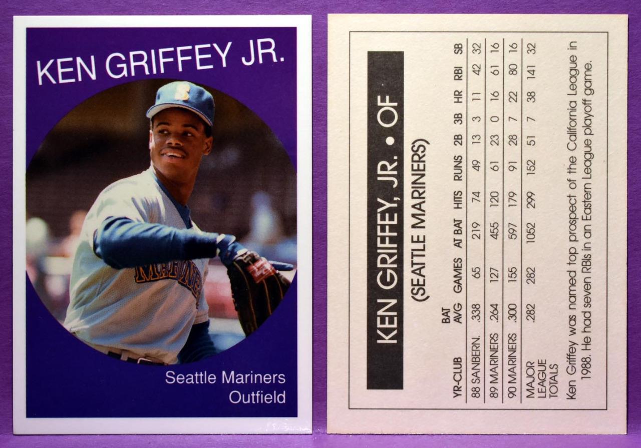 Ken Griffey Jr Seattle Mariners Vintage Promo Cards Choose Your Design-image