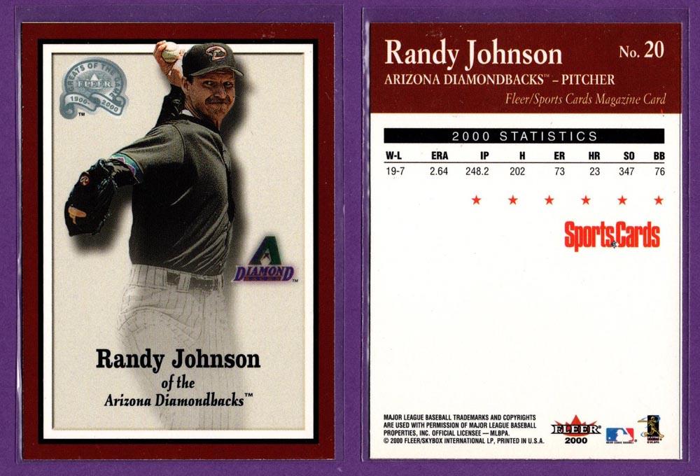 Sports Cards Magazine 2000 Fleer Greats of the Game Baseball Inserts - U Pick - Picture 22 of 38