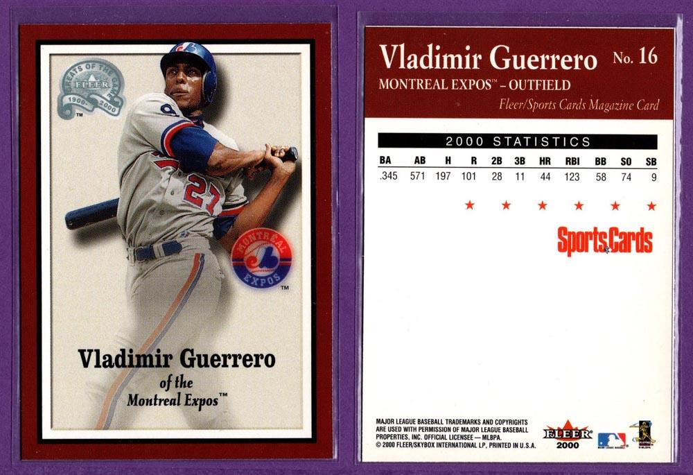 Sports Cards Magazine 2000 Fleer Greats of the Game Baseball Inserts - U Pick - Picture 18 of 38