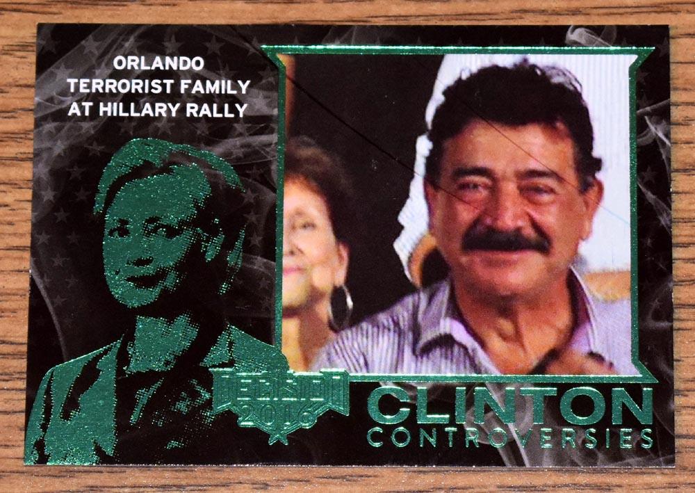 Hillary Clinton Controversias Decisión 2016 Insertos LÁMINA VERDE PARALELOS: TÚ eliges - Imagen 15 de 19