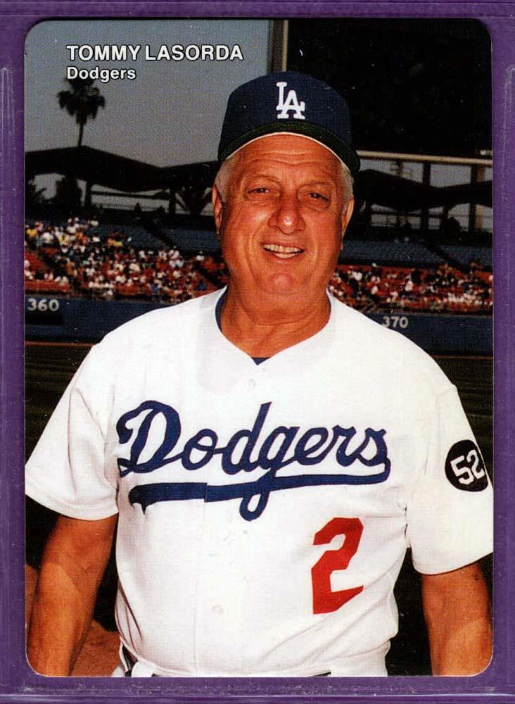 Tommy Lasorda Los Angeles Dodgers Oddball & Parallel Insert Singles: U Pick