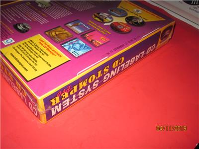 NEW DVD CD STOMPER LABEL JEWEL CASE FLOPPY ZIP 24 CD LABELS for WINDOWS ...