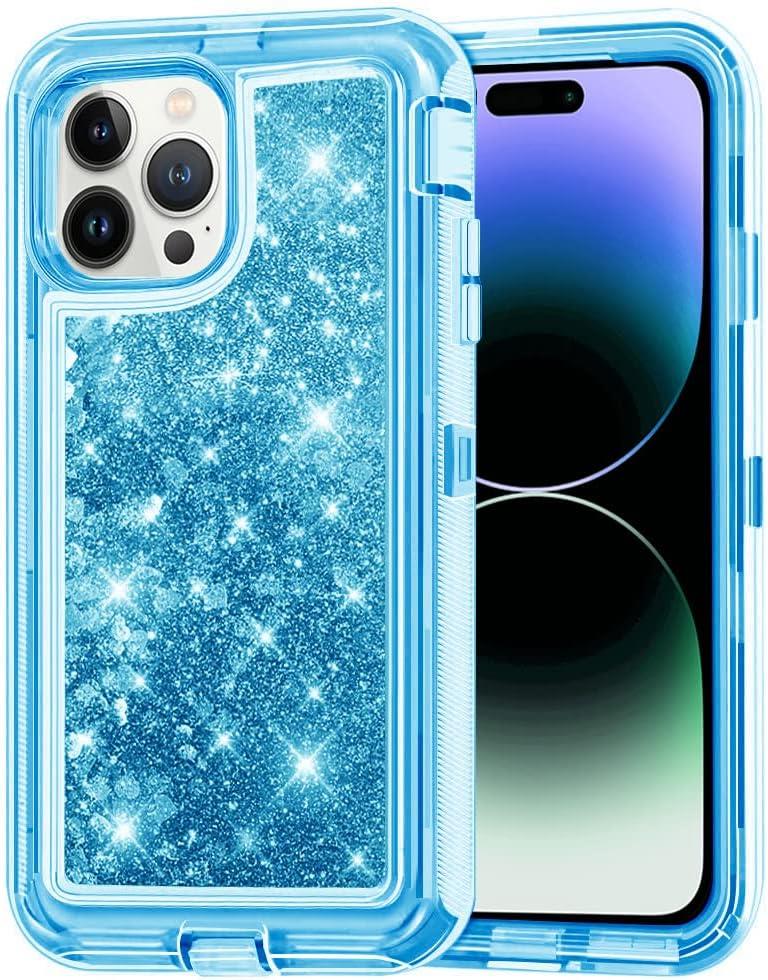Custodia per iPhone 16 Pro Max/16/16 Plus Quicksand Glitter adatta a clip Otterbox - Foto 10 di 14