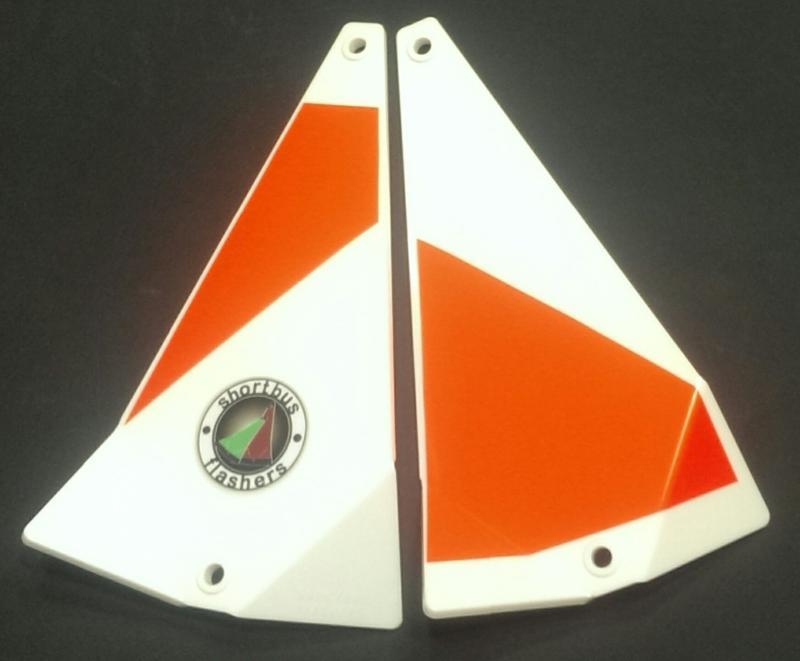 Shortbus 8 Zoll Dreiecksblitzgeräte Trolling Lachs Steelhead Kokanee Angeln - Bild 7 von 32