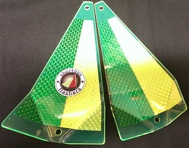 Shortbus 8 Zoll Dreiecksblitzgeräte Trolling Lachs Steelhead Kokanee Angeln - Bild 32 von 32