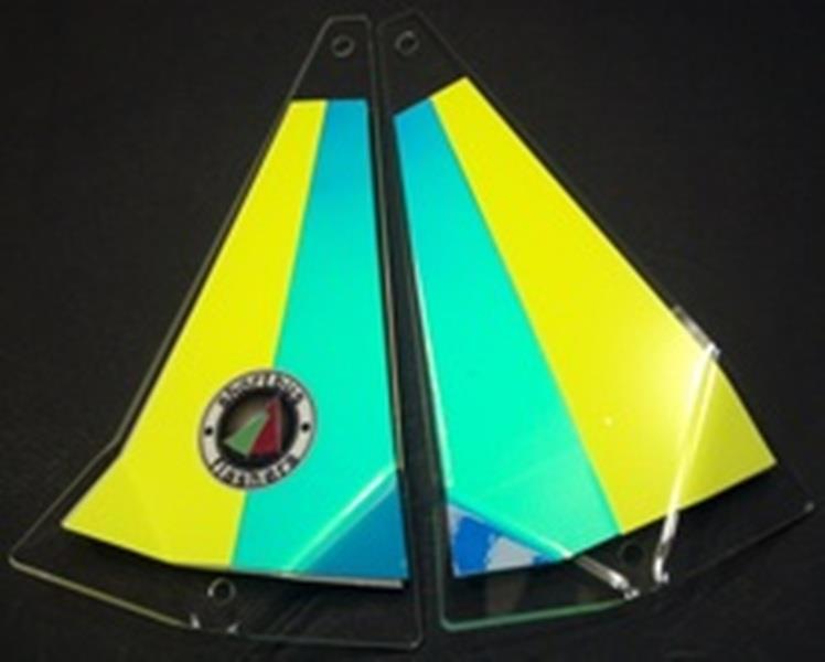 Shortbus 8 Zoll Dreiecksblitzgeräte Trolling Lachs Steelhead Kokanee Angeln - Bild 14 von 32