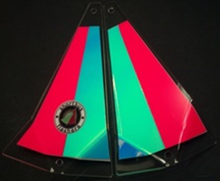 Shortbus 8 Zoll Dreiecksblitzgeräte Trolling Lachs Steelhead Kokanee Angeln - Bild 16 von 32