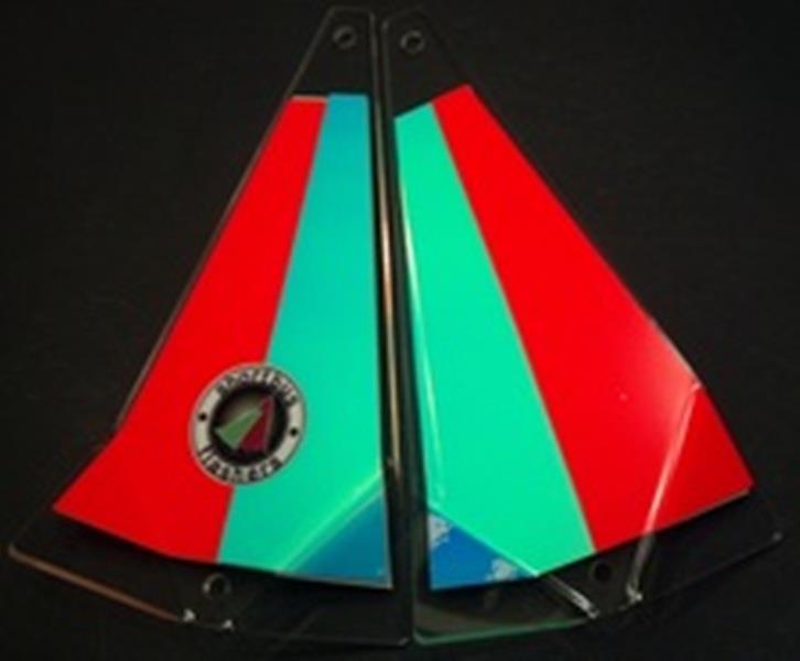 Shortbus 8 Zoll Dreiecksblitzgeräte Trolling Lachs Steelhead Kokanee Angeln - Bild 18 von 32