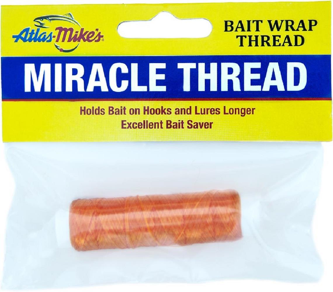 Atlas Mike's Miracle Thread Tying 100' Feet Fluorescent Red Yellow Pink  Orange