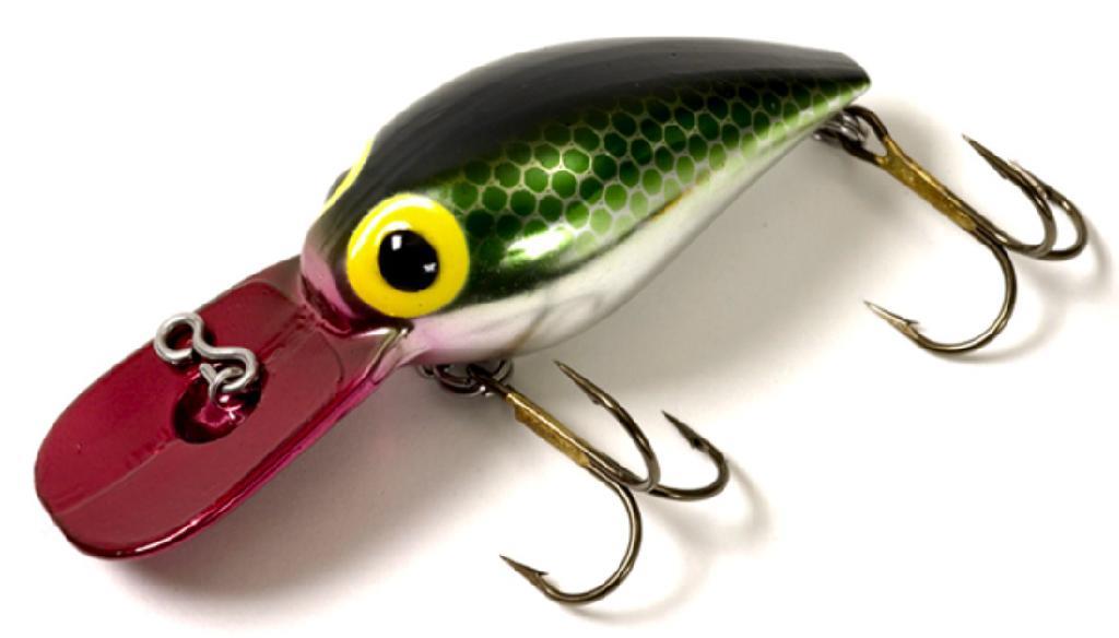 Brad's Brads Wiggler METALLIC CERISE HERRINGBONE Fishing