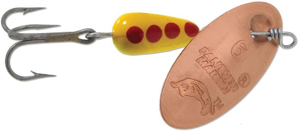 Panther Martin 1/8 oz Classic Teardrop Spinner Fishing Lure Choice of Color - Picture 10 of 28