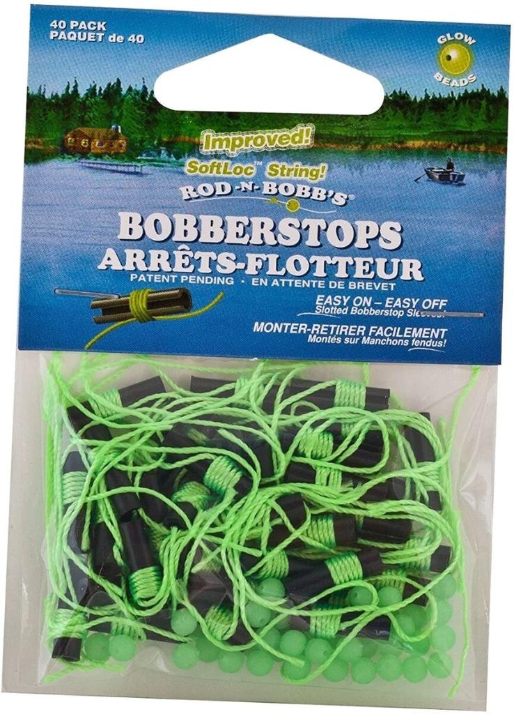 Rod-N-Bobb's 40er-Pack Bobberstops mit leuchtenden Perlen Auswahl an Chartreuse/Pink/Orange - Bild 2 von 4
