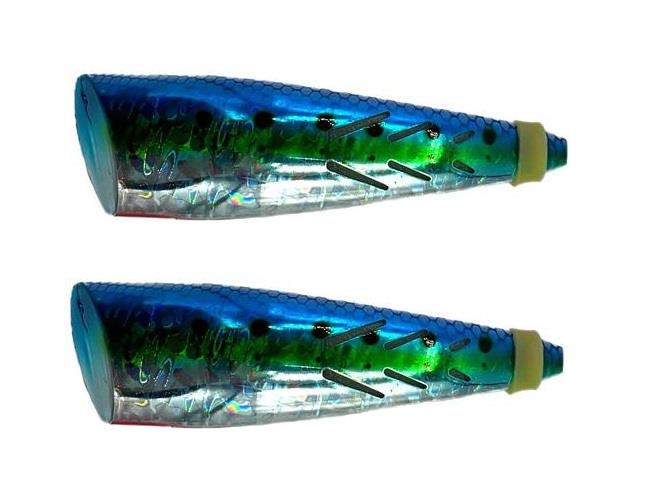 Brad's 2 Pack 4" Super Cut Plugs Fishing Lures Trolling Choice of Colors NEW - Picture 23 of 24