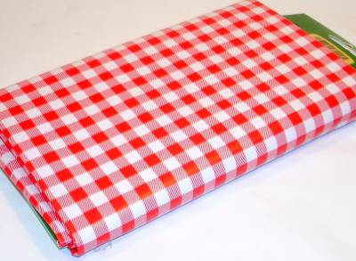 checked gingham tablecloth picnic bbq camping vinyl outdoors coghlans fmt welcome
