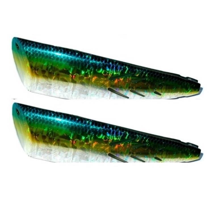 Brad's 2 Pack 4" Super Cut Plugs Fishing Lures Trolling Choice of Colors NEW - Picture 14 of 24