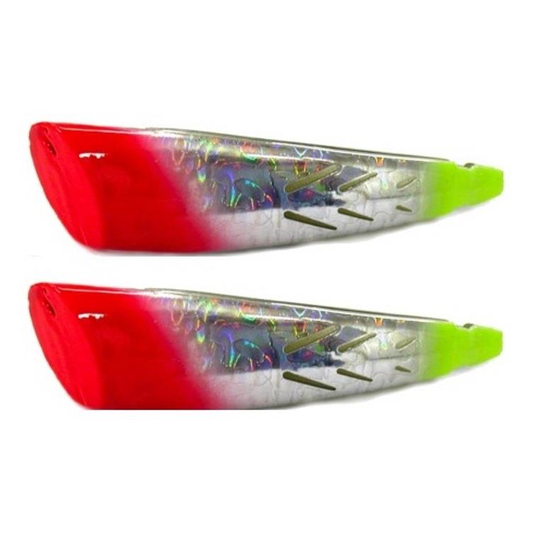 Brad's 2 Pack 4" Super Cut Plugs Fishing Lures Trolling Choice of Colors NEW - Picture 18 of 24