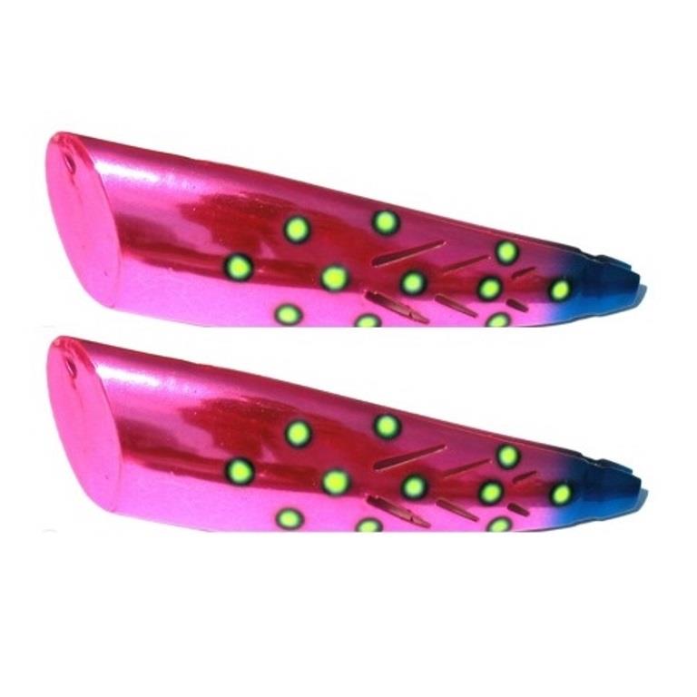Brad's 2 Pack 4" Super Cut Plugs Fishing Lures Trolling Choice of Colors NEW - Picture 12 of 24