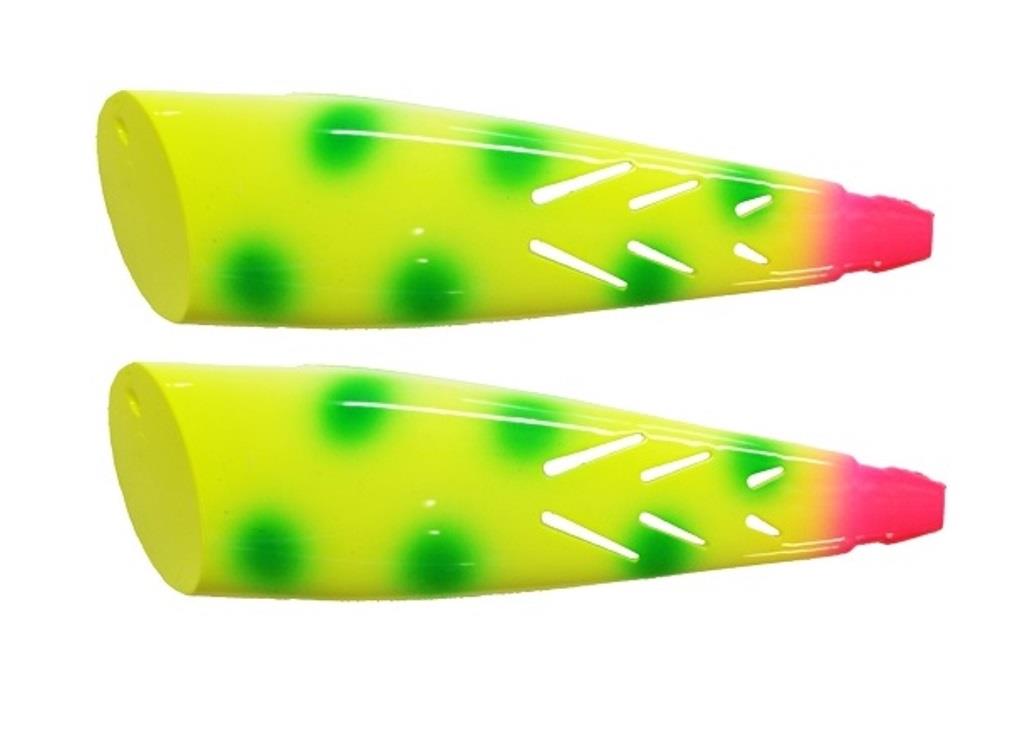 Brad's 2 Pack 4" Super Cut Plugs Fishing Lures Trolling Choice of Colors NEW - Picture 8 of 24