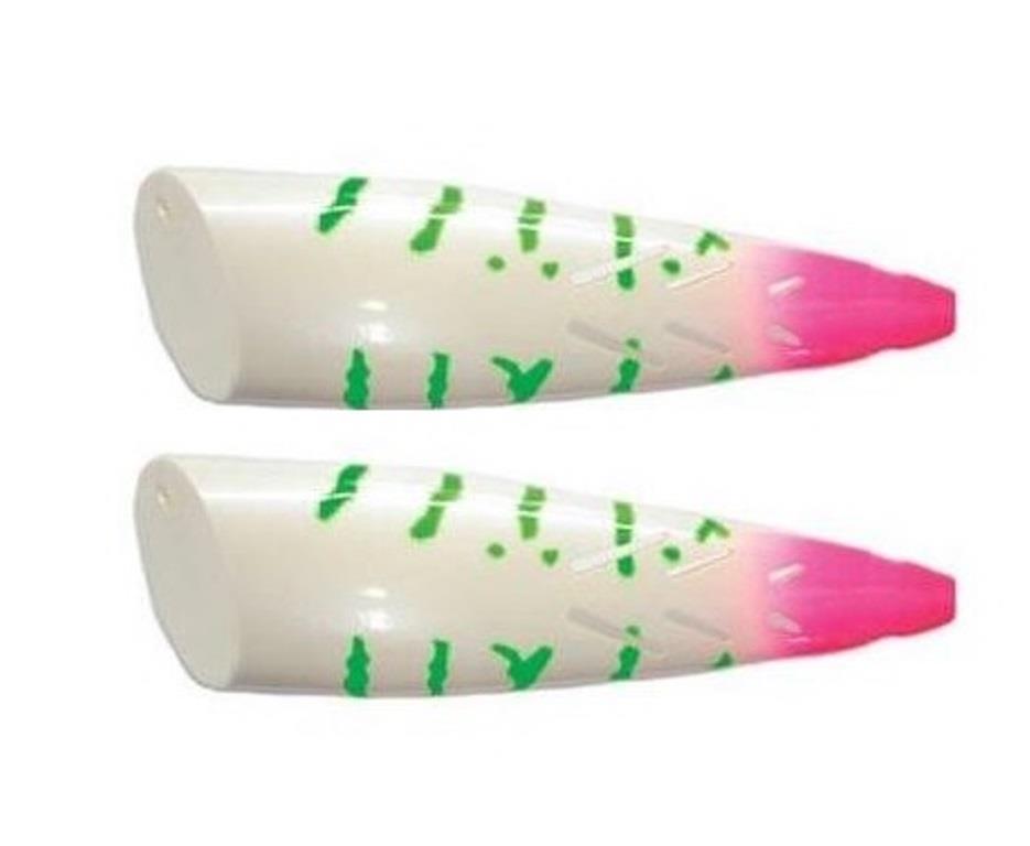 Brad's 2 Pack 4" Super Cut Plugs Fishing Lures Trolling Choice of Colors NEW - Picture 19 of 24