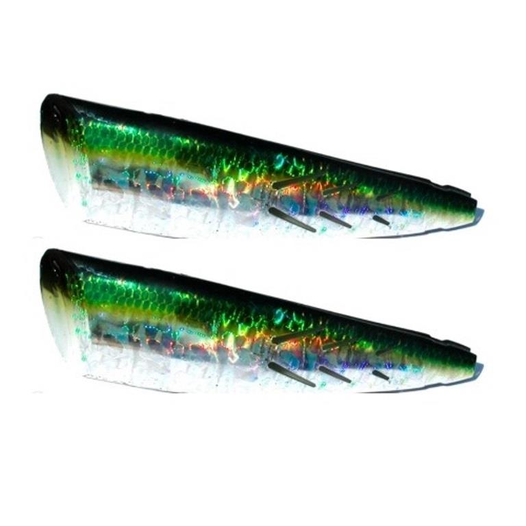 Brad's 2 Pack 4" Super Cut Plugs Fishing Lures Trolling Choice of Colors NEW - Picture 15 of 24