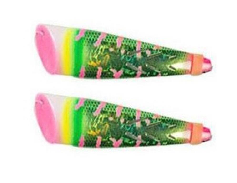 Brad's 2 Pack 4" Super Cut Plugs Fishing Lures Trolling Choice of Colors NEW - Picture 9 of 24