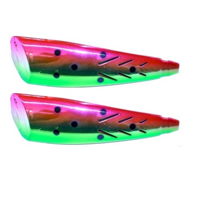 Brad's 2 Pack 4" Super Cut Plugs Fishing Lures Trolling Choice of Colors NEW - Picture 2 of 24