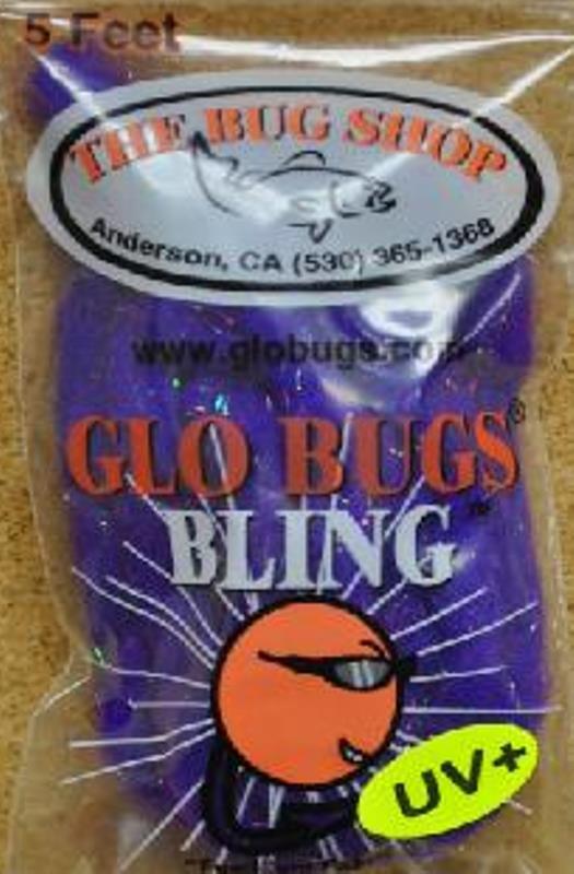 The Bug Shop Bling Fat Yarn Fishing Fly Tying Material 5 Feet