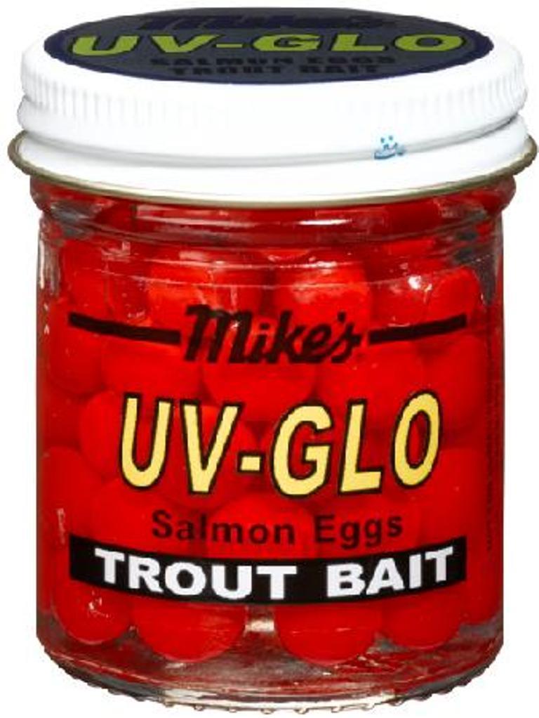 Atlas Mike's UV Glo Salmon Eggs Trout Bait Cerise Red Orange Choice of