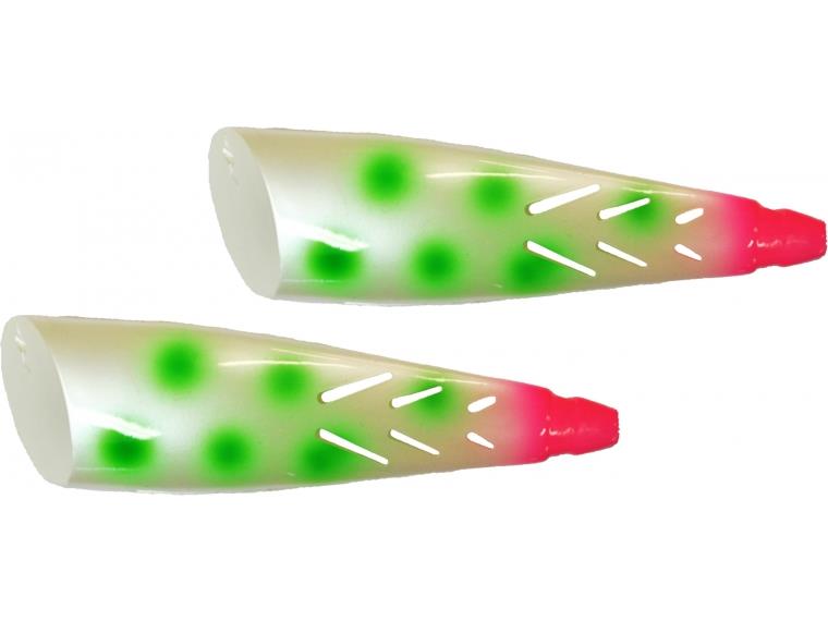 BRAD’S 2Pack Super Bait Kokanee Cut Plug UV “HOT TAMALE” TPKCP13 Bait