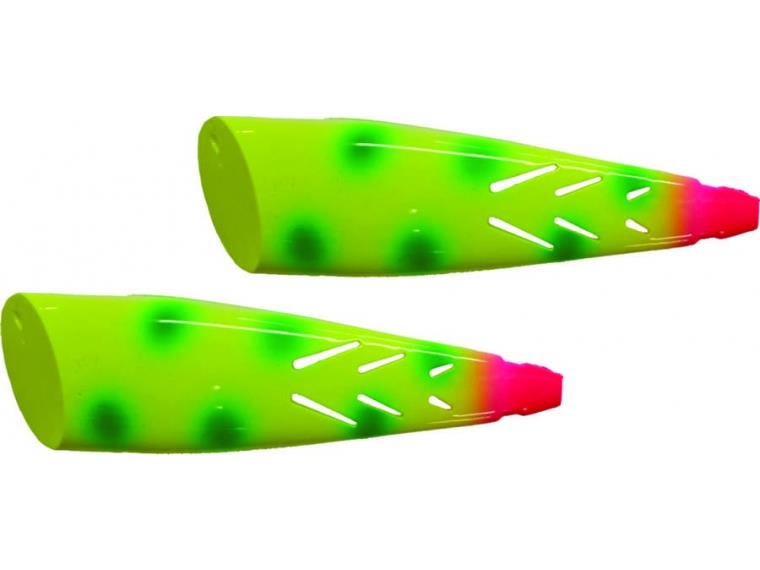 2 Pack Brad's 2" Kokanee Cut Plugs Rotten Banana Fishing Lures TPKCP124