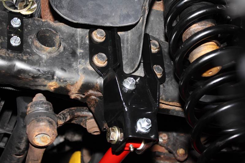 Front Upper Track Bar Mount Reinforcement Brace Jeep® JK Wrangler eBay