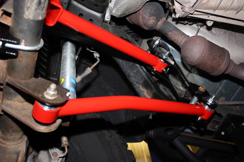 Front & Rear Lower & Upper Control Arms Kit Jeep® JK Wrangler w/ 0"2