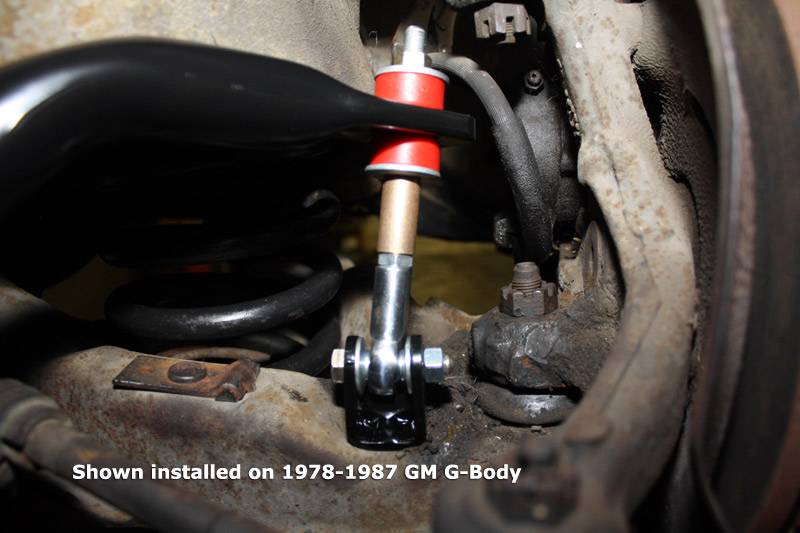 Spherical Front Sway Bar End Links 19671969 GM FBody Camaro & Firebird eBay