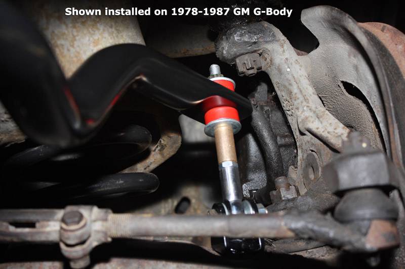 Spherical Front Sway Bar End Links 19671969 GM FBody Camaro