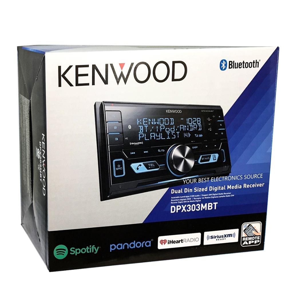Kenwood DPX303MBT 2DIN Car Stereo InDash Bluetooth MP3 Digital Media