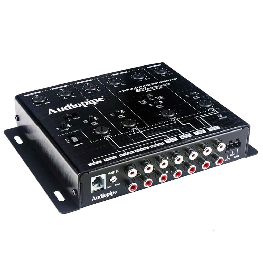 Audiopipe XV4V15 15V Car Audio Signal Line Driver 4Way