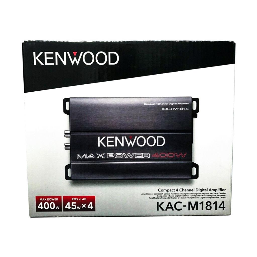 Kenwood Car Stereo Kenwood KAC-M1814 400W Max 4-Channel Class-D