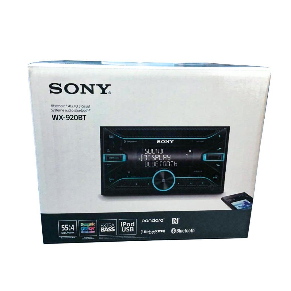 Sony WX920BT 2DIN Car Stereo InDash CD MP3 AM/FM Receiver with