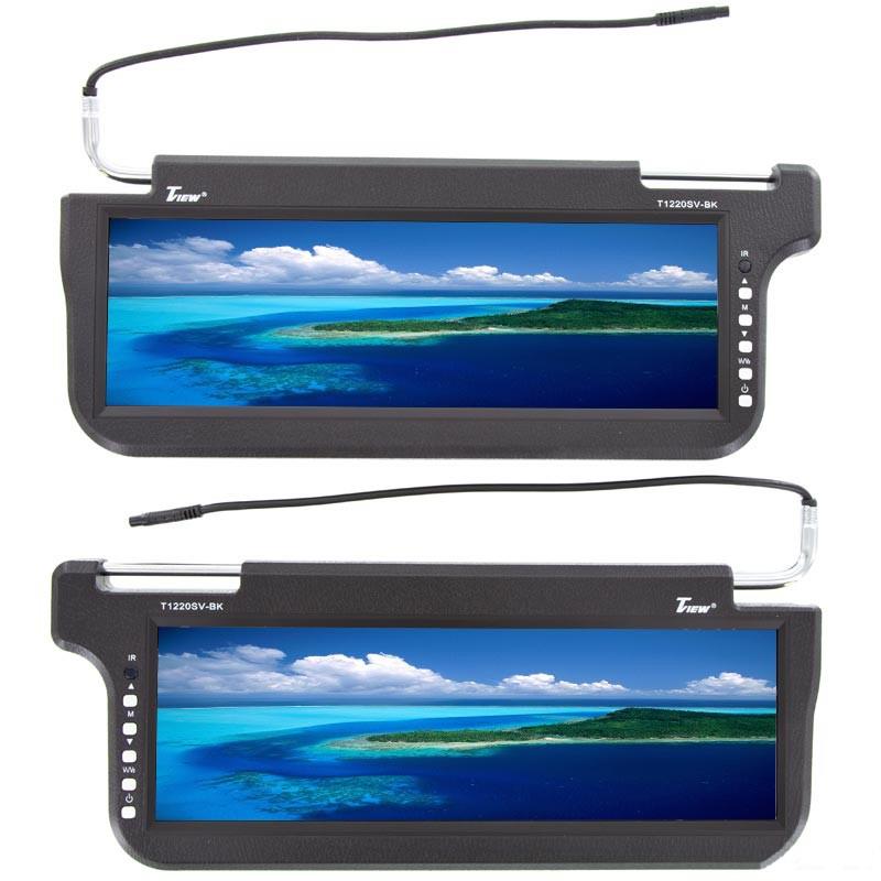 Tview T1220SV 12.2" TFT LCD Replacement Sun Visor Car Monitor eBay