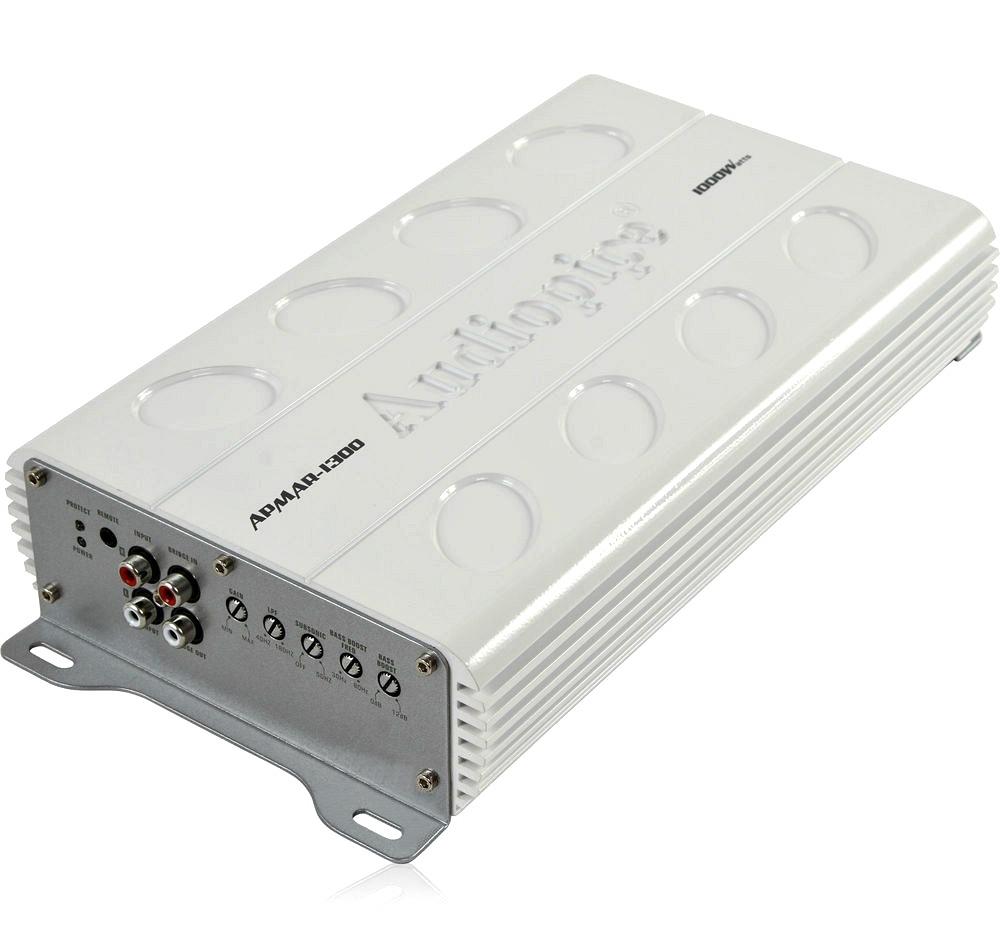 Audiopipe APMAR1300 1000 W Monoblock Class D Stereo Marine Audio
